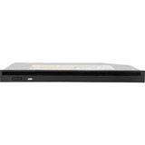 SilverStone SOD04 unidad de disco óptico Interno DVD-RW Negro, Gris, Regrabadora DVD negro, Negro, Gris, Ranura, Horizontal, Escritorio, DVD-RW, SATA