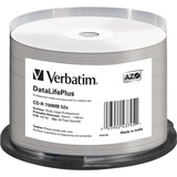 Verbatim CD-R 52x DataLifePlus 700 MB 50 pieza(s), CDs vírgenes 52x, CD-R, 120 mm, 700 MB, Eje, 50 pieza(s)