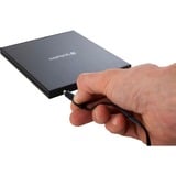 Verbatim External Slimline unidad de disco óptico Blu-Ray RW Negro, Regrabadora Blu-ray externa negro, Negro, Ranura, Sobremesa/Portátil, Blu-Ray RW, USB 3.2 Gen 1 (3.1 Gen 1), 145 mm