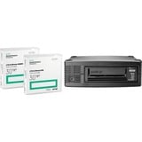 Hewlett Packard Enterprise Cartucho de datos HPE LTO-8 Ultrium de 30 TB RW, Medio streaming verde, Cinta de datos virgen, LTO, 12000 GB, 30000 GB, 30 año(s), 183 kA/m