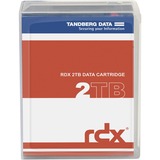 Tandberg 8731-RDX medio de almacenamiento para copia de seguridad Cartucho RDX (disco extraíble) 2000 GB Cartucho RDX (disco extraíble), RDX, 2000 GB, 15 ms, Negro, 550000 h