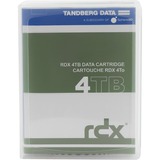 Tandberg 8824-RDX medio de almacenamiento para copia de seguridad Cartucho RDX (disco extraíble) 4000 GB Cartucho RDX (disco extraíble), RDX, 4000 GB, FAT32, NTFS, exFAT, ext4, Negro, 550000 h