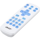 Acer MC.JQ011.005 mando a distancia IR inalámbrico Universal Botones blanco/Azul, Universal, IR inalámbrico, Botones, Blanco