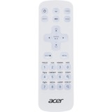 Acer MC.JQ011.005 mando a distancia IR inalámbrico Universal Botones blanco/Azul, Universal, IR inalámbrico, Botones, Blanco