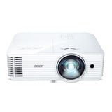 Acer S1286H videoproyector Proyector de alcance estándar 3500 lúmenes ANSI DLP XGA (1024x768) Blanco, Proyector DLP blanco, 3500 lúmenes ANSI, DLP, XGA (1024x768), 20000:1, 4:3, 812,8 - 7620 mm (32 - 300")