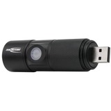 Ansmann Future T350FR Negro Bolígrafo linterna LED negro, Bolígrafo linterna, Negro, Aluminio, IP54, III, LED