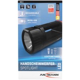 Ansmann HS5R Negro Linterna de mano LED Linterna de mano, Negro, Botones, IP20, III, -10 - 45 °C