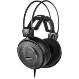 Audio-Technica ATH-AD700X auricular y casco Auriculares Diadema Conector de 3,5 mm Negro negro, Auriculares, Diadema, Música, Negro, 3 m, Alámbrico