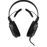 Audio-Technica ATH-AD700X auricular y casco Auriculares Diadema Conector de 3,5 mm Negro negro, Auriculares, Diadema, Música, Negro, 3 m, Alámbrico