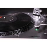 Audio-Technica AT-LP120X Tocadiscos de tracción directa Plata plateado, Tocadiscos de tracción directa, Manual, Plata, Aluminio, 33 1/3,45,78 RPM, 33,45,78 RPM