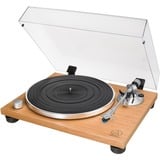 Audio-Technica AT-LPW30TK Tocadiscos de tracción por correa Madera marrón, Tocadiscos de tracción por correa, Manual, Madera, Aluminio, 33 1/3,45 RPM, 115/230V AC, 60/50 Hz