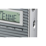 Grundig Music GS 7000 DAB+ Portátil Analógico y digital Gris, Plata, Radio despertador gris/Plateado, Portátil, Analógico y digital, DAB, DAB+, FM, 9 cm, LCD, Gris, Plata