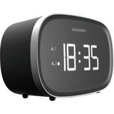 Grundig Sonoclock 3000 Reloj Digital Negro, Radio despertador negro, Reloj, Digital, AM, FM, 2 W, LED, Negro