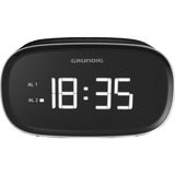 Grundig Sonoclock 3500 BT DAB+ Reloj Digital Negro, Radio despertador negro, Reloj, Digital, AM, DAB+, FM, 2 W, LED, Blanco