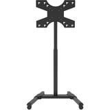 HAGOR 1983 soporte para pantalla de señalización 139,7 cm (55") Negro, Sistema de soporte negro, 35 kg, 81,3 cm (32"), 139,7 cm (55"), 600 x 400 mm, 1275 - 1715 mm