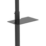 HAGOR 1983 soporte para pantalla de señalización 139,7 cm (55") Negro, Sistema de soporte negro, 35 kg, 81,3 cm (32"), 139,7 cm (55"), 600 x 400 mm, 1275 - 1715 mm