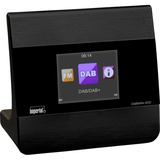 Imperial Dabman I400 receptor de radio Digital Negro, Adaptador negro, Digital, DAB+,FM,UKW, 87.5 - 108 MHz, 150 mm, 81 mm, 140 mm