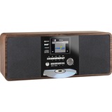Imperial IMPERIAL DABMAN i200 CD Digital 20 W Nuez, Radio madera/Negro, Digital, DAB+,FM,UKW, Jugador, CD, 20 W, 7,62 cm (3")
