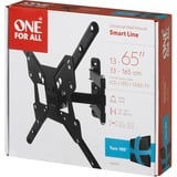 One for all Soporte de pared para TV giratorio WM2451 negro