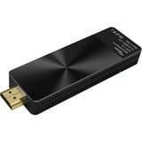 Optoma UHDCast Pro HDMI 4K DCI Negro, Cliente streaming negro, 4K DCI, 4096 x 2160 Pixeles, 720p,1080p,2160p, AM8270, 60 pps, Twitter