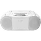Sony CFD-S70 Reproductor de CD portátil Blanco blanco, 1,9 kg, Blanco, Reproductor de CD portátil