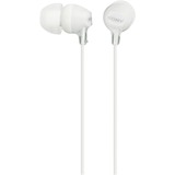 Sony MDR-EX15AP Auriculares y Cascos blanco, Alámbrico, 8 - 22000 Hz, Llamadas/Música, 3 g, Auriculares, Blanco