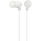 Sony MDR-EX15LP Auriculares y Cascos blanco, Alámbrico, 8 - 22000 Hz, Música, 3 g, Auriculares, Blanco