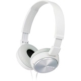 Sony MDR-ZX310AP Auriculares y Cascos, Auriculares con micrófono blanco, Alámbrico, 10 - 24000 Hz, Llamadas/Música, 125 g, Auriculares, Blanco