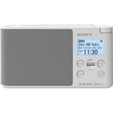 Sony XDR-S41D Portátil Digital Blanco, Radio blanco, Portátil, Digital, DAB,DAB+,FM, 174,928 - 239,2 MHz, Sintonización automática, RT