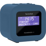 TechniSat 0003/2940, Radio despertador azul/Gris