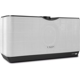 TechniSat Audiomaster MR3 Microcadena de música para uso doméstico 90 W Aluminio, Negro, Altavoz negro, Microcadena de música para uso doméstico, Aluminio, Negro, 90 W, 90 W, 1,65 W, 385 mm