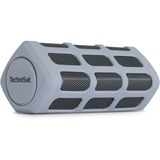 TechniSat Bluspeaker OD 300 Negro, Gris 10 W, Altavoz gris/Negro, 10 W, 100 - 20000 Hz, Inalámbrico y alámbrico, 3.0+HS, A2DP,AVRCP,HFP,HSP, 10 m