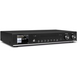 TechniSat DigitRadio 143 CD Estéreo Negro, Reproductor de CD negro, Estéreo, 3,5 mm, MP3, A2DP,AVRCP, DAB+,FM,UKW, Spotify