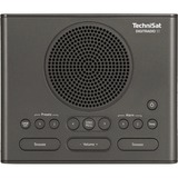 TechniSat DigitRadio 51 Reloj Digital Negro gris, Reloj, Digital, DAB,FM, 87.5 - 108 MHz, 174 - 240 MHz, 1,5 W