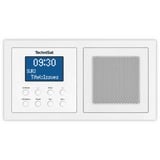 TechniSat DigitRadio Up 1 blanco, Digital, DAB+,FM, Montado en pared, Blanco, 2 W, Digital