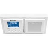 TechniSat DigitRadio Up 1 blanco, Digital, DAB+,FM, Montado en pared, Blanco, 2 W, Digital