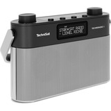TechniSat TECHNIRADIO 8 Portátil Analógico y digital Negro, Plata negro/Plateado, Portátil, Analógico y digital, DAB+,FM, 87.5 - 108 MHz, 174 - 240 MHz, 6 W
