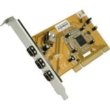 Dawicontrol DC-1394 PCI FireWire Controller tarjeta y adaptador de interfaz, Controlador PCI, TI 43AB23, 100 Mbit/s, PC, Alámbrico, Windows 2003/Vista/2000/XP, Minorista