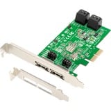 Dawicontrol DC-624E RAID controlado RAID PCI Express x2 2.0, Controlador SATA, PCI Express x2, 0, 1, 5, 10, JBOD, Windows 2000, Windows 7 Home Basic, Windows 7 Home Basic x64, Windows 7 Home Premium, Windows 7..., 2 TB, A granel