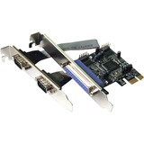 Dawicontrol DC-9112 PCIe tarjeta y adaptador de interfaz Interno Paralelo, De serie, Tarjeta de interfaz PCIe, Paralelo, De serie, Windows 7 Home Basic, Windows 7 Home Basic x64, Windows 7 Home Premium, Windows 7 Home Premium..., Windows Server 2003, Windows Server 2008, Minorista