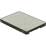 DeLOCK 62792 tarjeta y adaptador de interfaz Interno M.2, Convertidor SATA, M.2, Negro, Plata, 6 Gbit/s, 0 - 70 °C, -40 - 85 °C