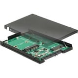 DeLOCK 62866 tarjeta y adaptador de interfaz Interno M.2, mSATA, Convertidor SATA, M.2, mSATA, Negro, Verde, 6 Gbit/s, Windows 10 Education, Windows 10 Education x64, Windows 10 Enterprise, Windows 10 Enterprise x64,..., 70 mm