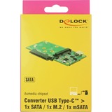 DeLOCK 62993 tarjeta y adaptador de interfaz Interno, Convertidor Asmedia ASM1351, 90 mm, 40 mm, 8 mm