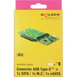 DeLOCK 62993 tarjeta y adaptador de interfaz Interno, Convertidor Asmedia ASM1351, 90 mm, 40 mm, 8 mm