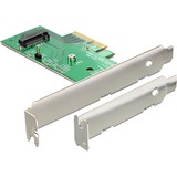 DeLOCK 89370 tarjeta y adaptador de interfaz Interno M.2, Controlador PCIe, M.2, Verde, Gris