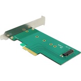 DeLOCK 89472 tarjeta y adaptador de interfaz Interno M.2, Tarjeta de interfaz PCIe, M.2, Negro, Verde, Plata, 39 Gbit/s, Windows 10 Education, Windows 10 Education x64, Windows 10 Enterprise, Windows 10 Enterprise x64,..., Caja