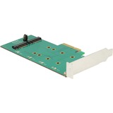 DeLOCK 89536 tarjeta y adaptador de interfaz Interno M.2, Controlador ATA serie PCIe, M.2, 6 Gbit/s, 0, 1, Windows 10 Education, Windows 10 Education x64, Windows 10 Enterprise, Windows 10 Enterprise x64,..., Caja