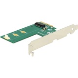 DeLOCK 89561 tarjeta y adaptador de interfaz Interno M.2, Controlador PCIe, M.2, PCIe 3.0, Verde, Blanco, 39 Gbit/s, Caja