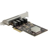 DeLOCK 89567 adaptador y tarjeta de red Interno Ethernet 1000 Mbit/s, Adaptador de red Interno, Alámbrico, PCI Express, Ethernet, 1000 Mbit/s