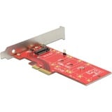 DeLOCK 89577 tarjeta y adaptador de interfaz Interno M.2, Controlador PCIe, M.2, PCIe 3.0, Negro, Rojo, Plata, 39 Gbit/s, Windows 10 Education, Windows 10 Education x64, Windows 10 Enterprise, Windows 10 Enterprise x64,...